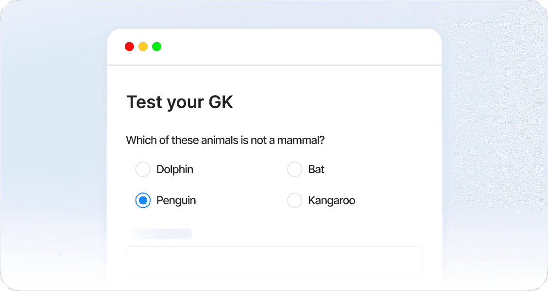 Build Online Quizzes Let’s Play