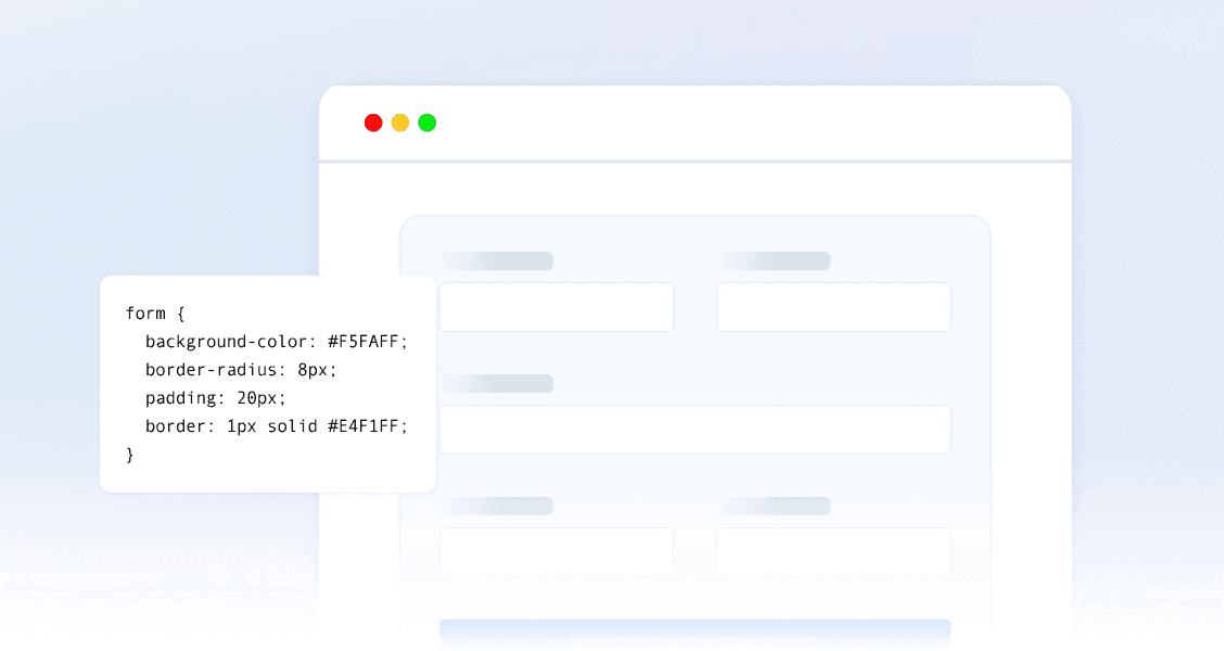 Personalize your forms with Custom CSS - Beautiful