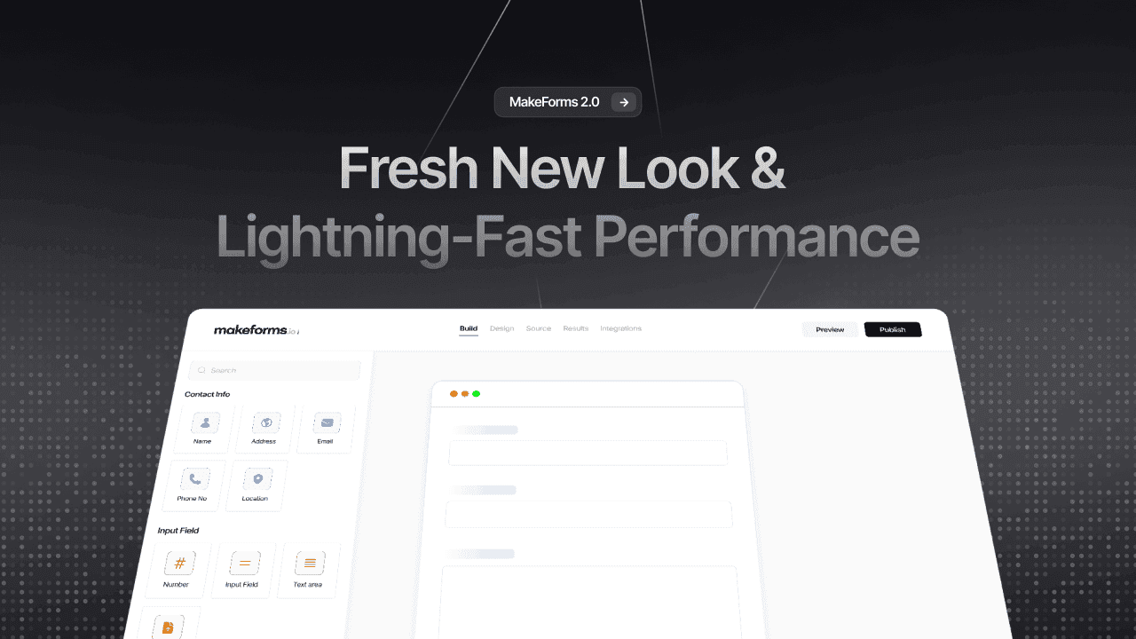 The New MakeForms 2.0 (Part 1) : Speed, Compliance, and Conversions