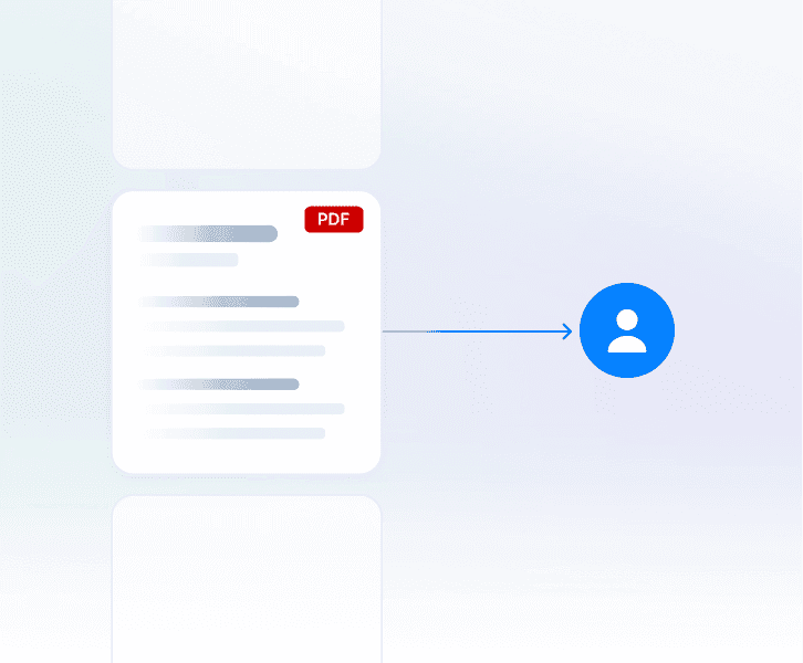 Send PDF to Form Fillers