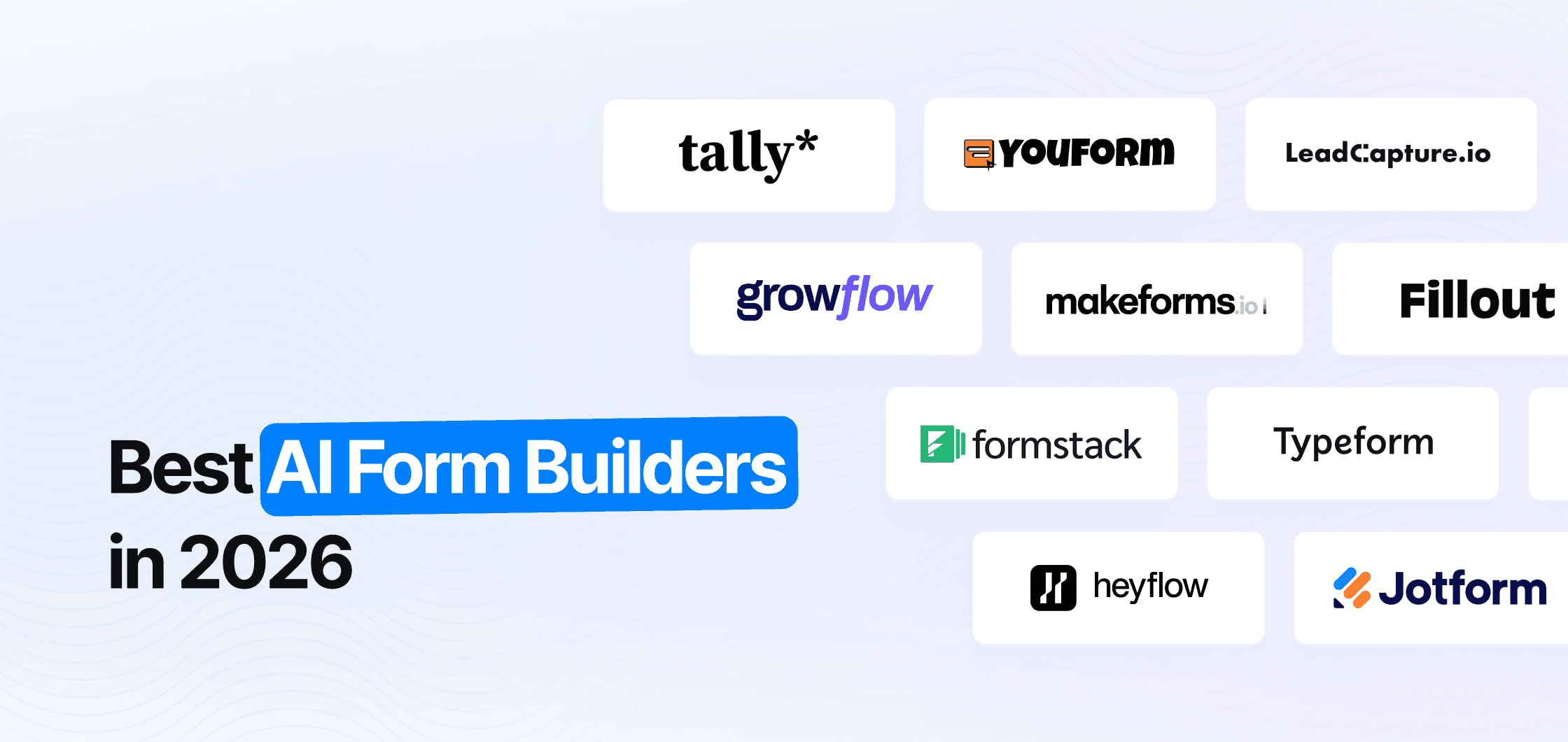 Best AI Form Builders in 2026: Prompt Face Off